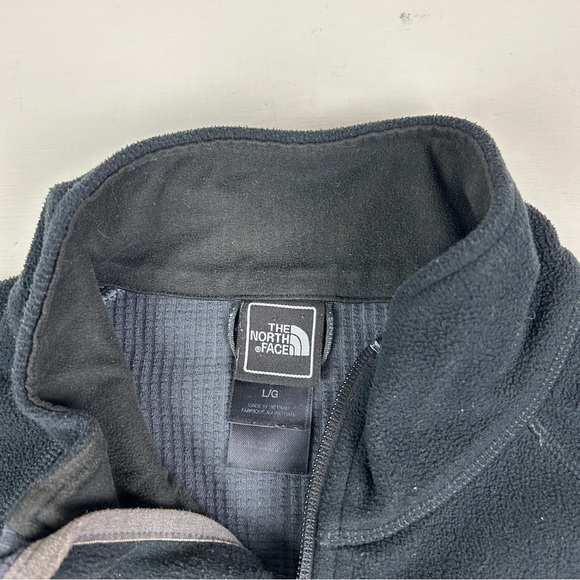 The North Face Windwall Mens Size Large Outdoor Hiking Grid Fleece Jacket - Picture 3 of 6
